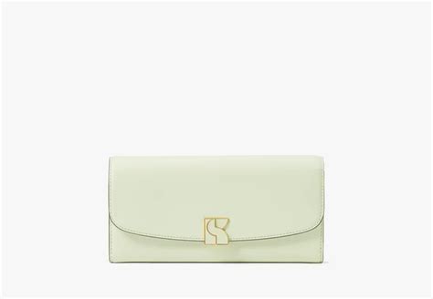 great fake kate spade continental-style flap-close wallet